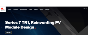 Solar energy companies: First Solar logo