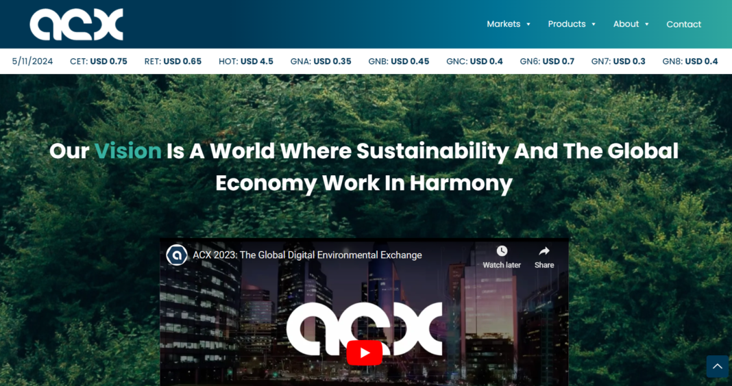 ACX leading the future of global carbon markets