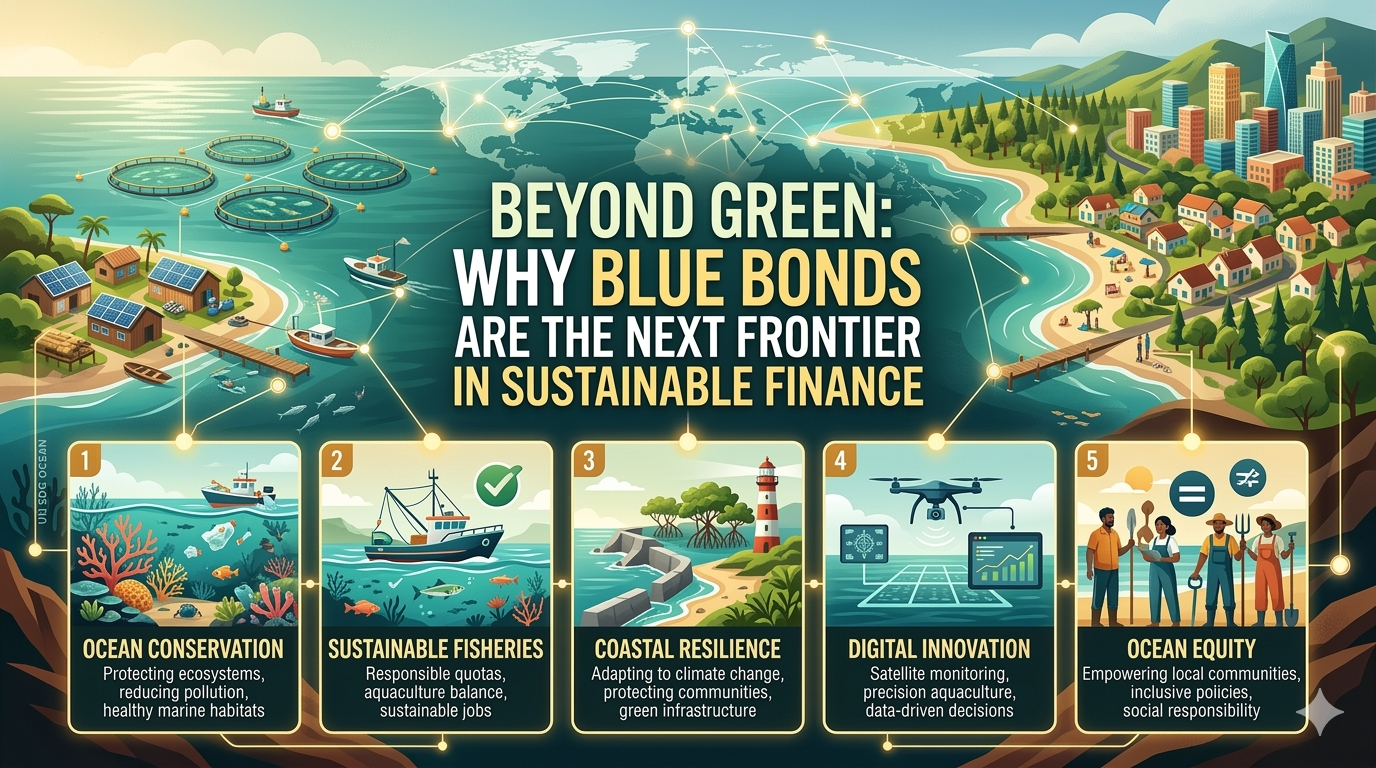 Blue bonds financing ocean conservation projects